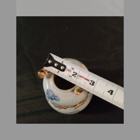 Two Tier 2 Dragon Wrap Planter Mini Dragon Head Handle - Picture 4 of 5